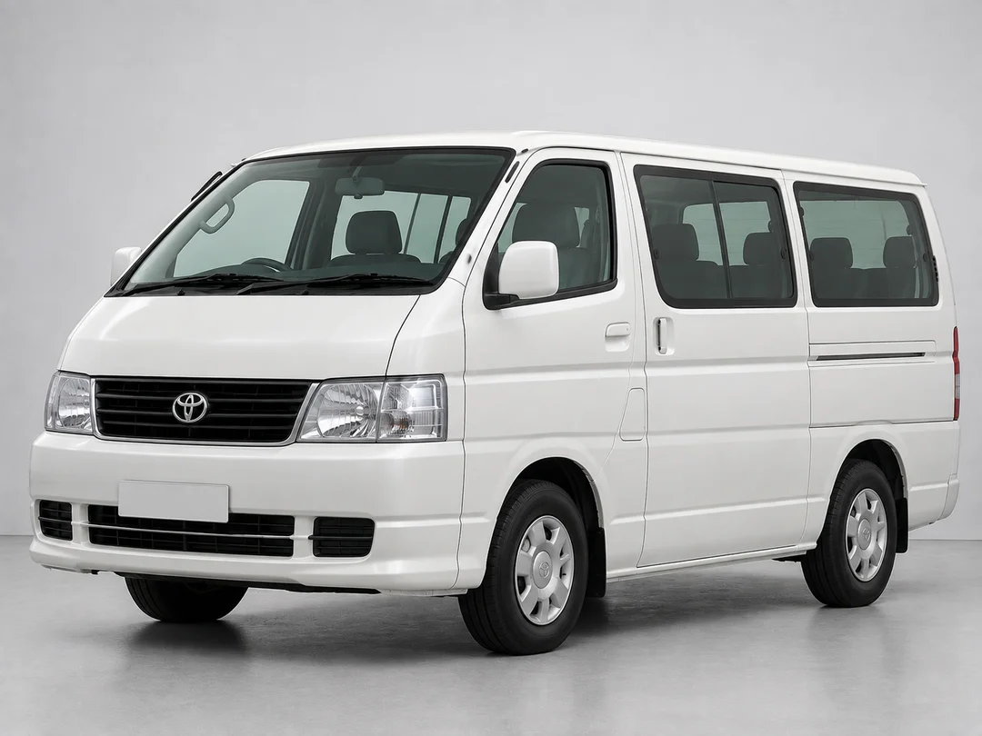 Parasoles Toyota HiAce H100 de cuarta generación