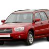 Aislantes térmicos oscurecedores Subaru Forester 2004-2008