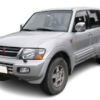Aislantes térmicos oscurecedores Mitsubishi Montero 2000-2006